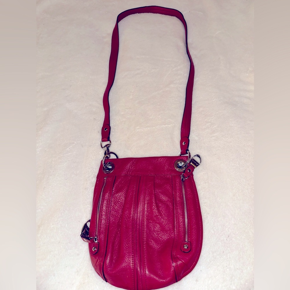 Makowsky Pocketbook‎ Pebbled Leather Shoulder/Crossbody Bag
